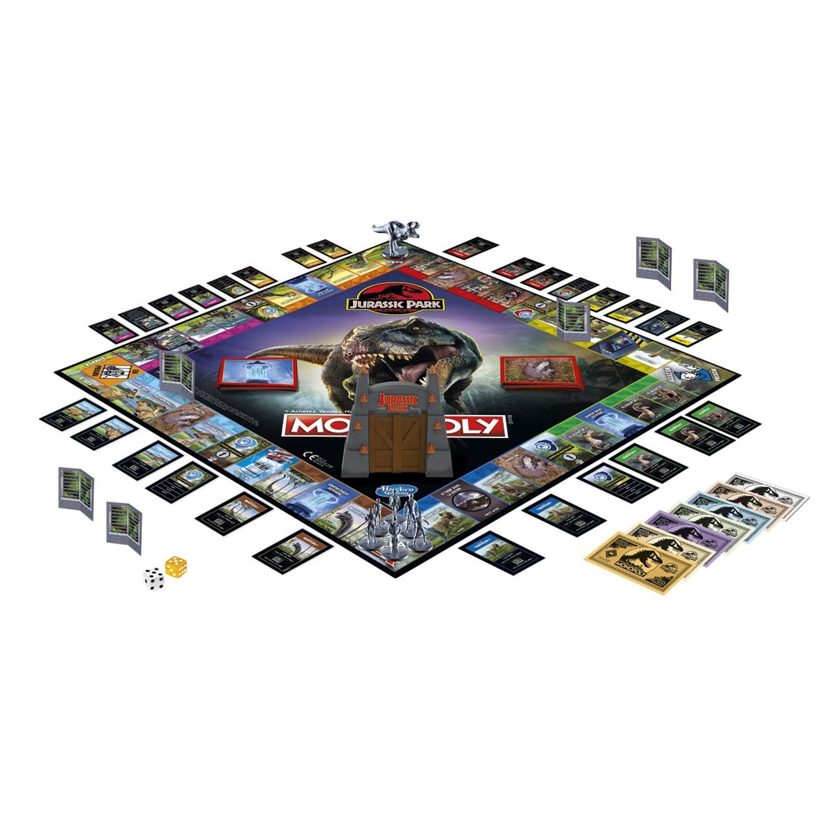 HASBRO Jeu Monopoly Jurassic Park