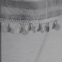 Voir la diapositive 2 : Paris Prix Paire de Voilages à Pompons  Poupette  60x160cm Gris