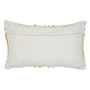 Voir la diapositive 2 : ATMOSPHERA Coussin Déco à Pompons  Row  30x50cm Ocre