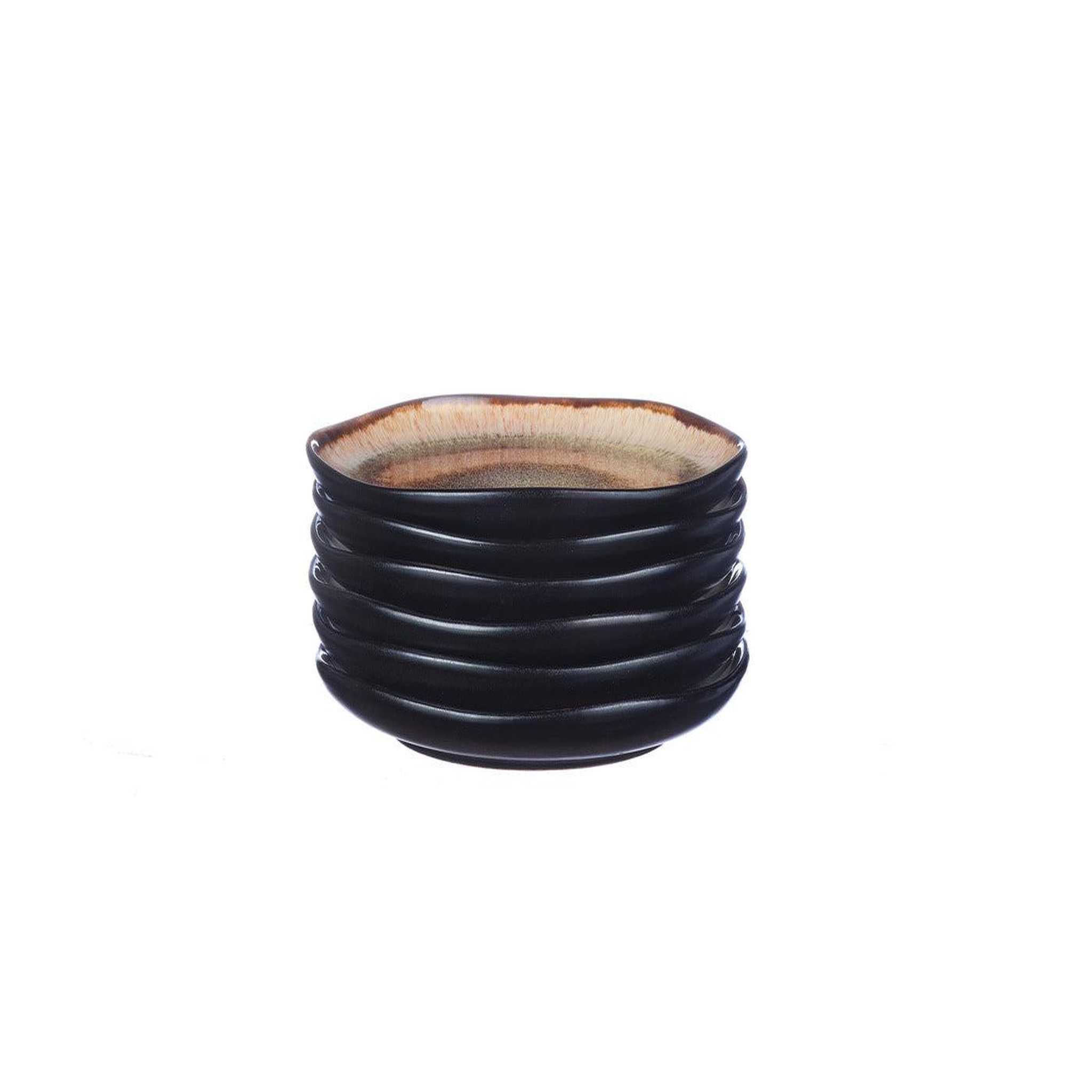Voir la diapositive 3 : BJORN Assiette iris ø16cm - 6 pièces - marron sauvage