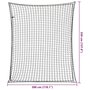 Voir la diapositive 6 : VIDAXL Filet pour remorque avec corde elastique noir 3,5x3 m PP