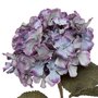  Fleur Artificielle  Hortensia  83cm Bleu