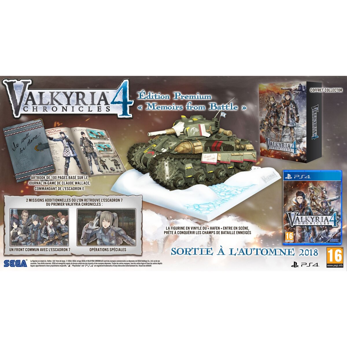 Valkyria Chronicles 4 : Edition premium PS4