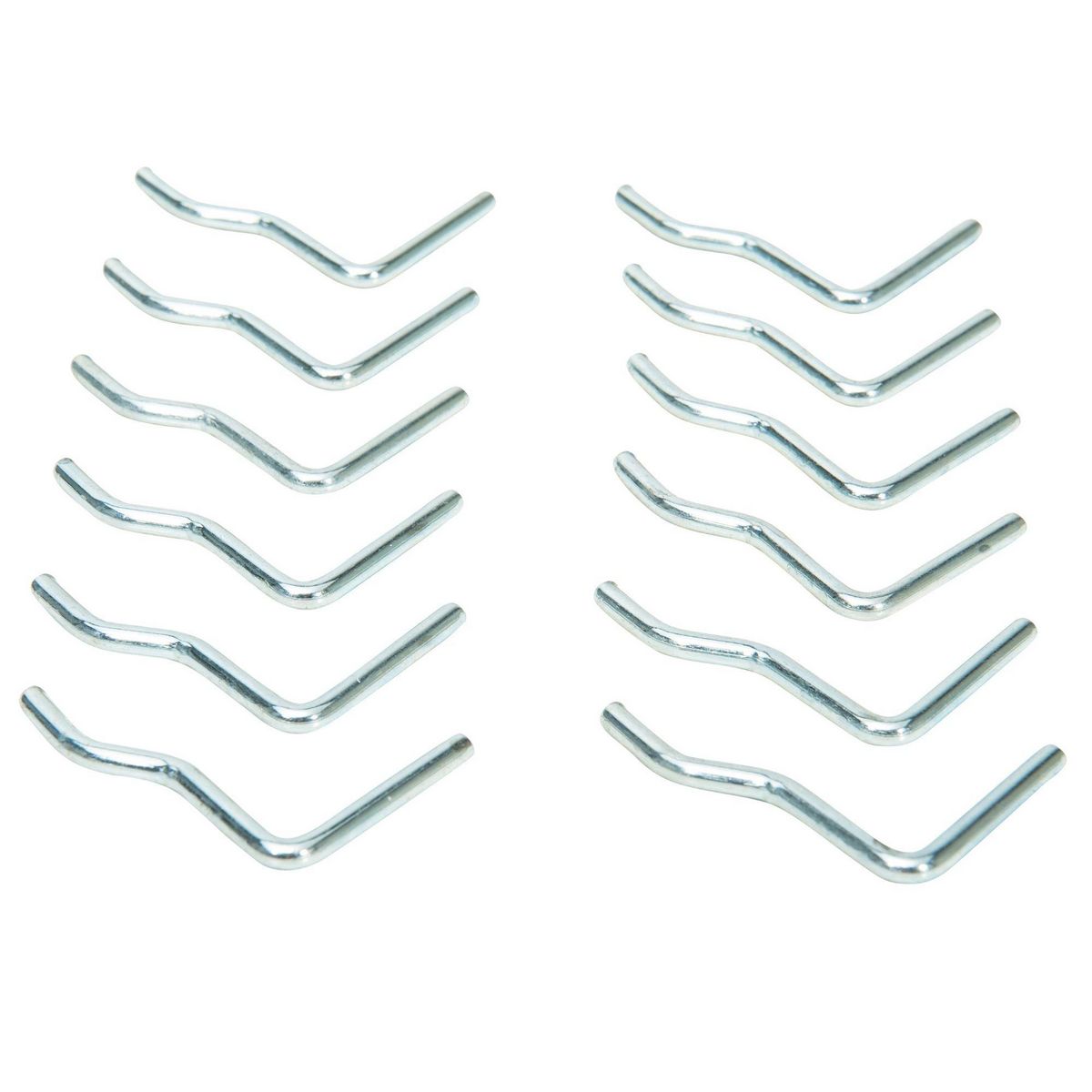 WERKAPRO 12 crochets métalliques pour panneau d'établi