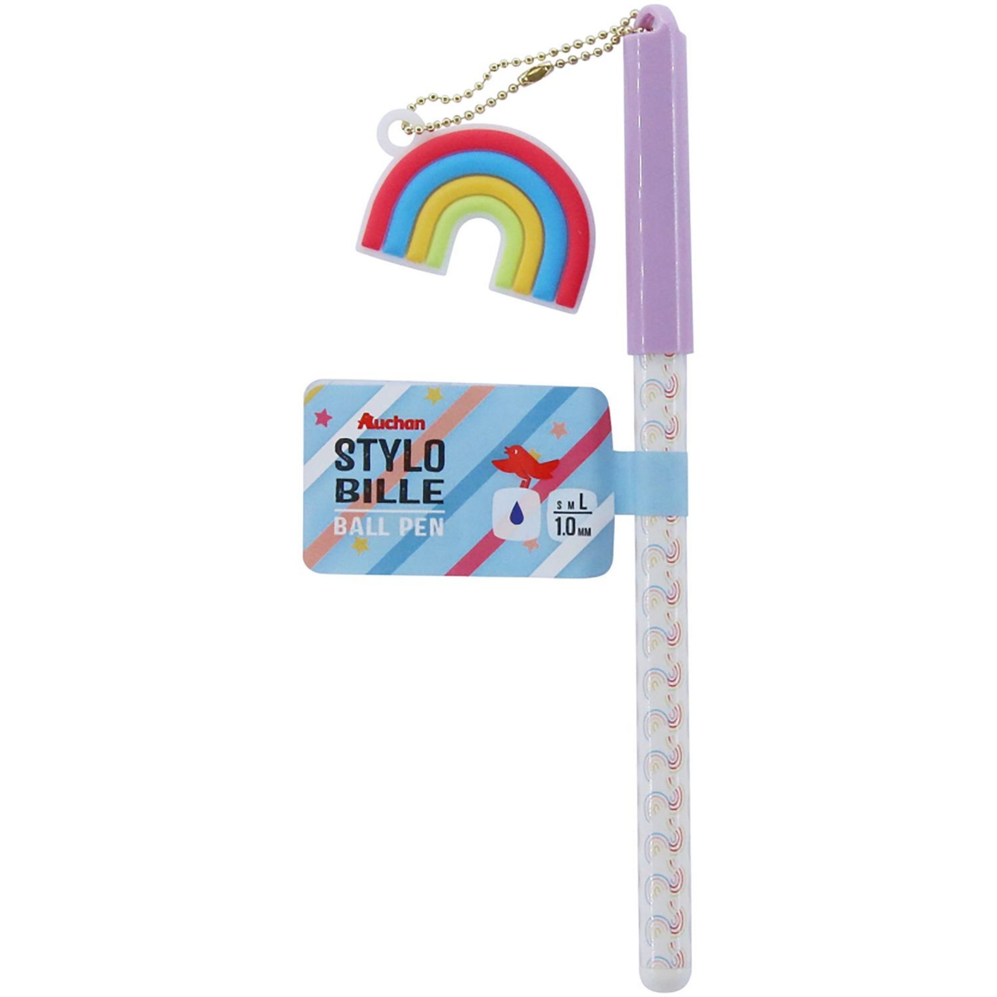 Lot De 4 Stylos En Forme De Sucette Arc-en-ciel - Stylos à Bille Amusants Pour école, Bureau, Maison