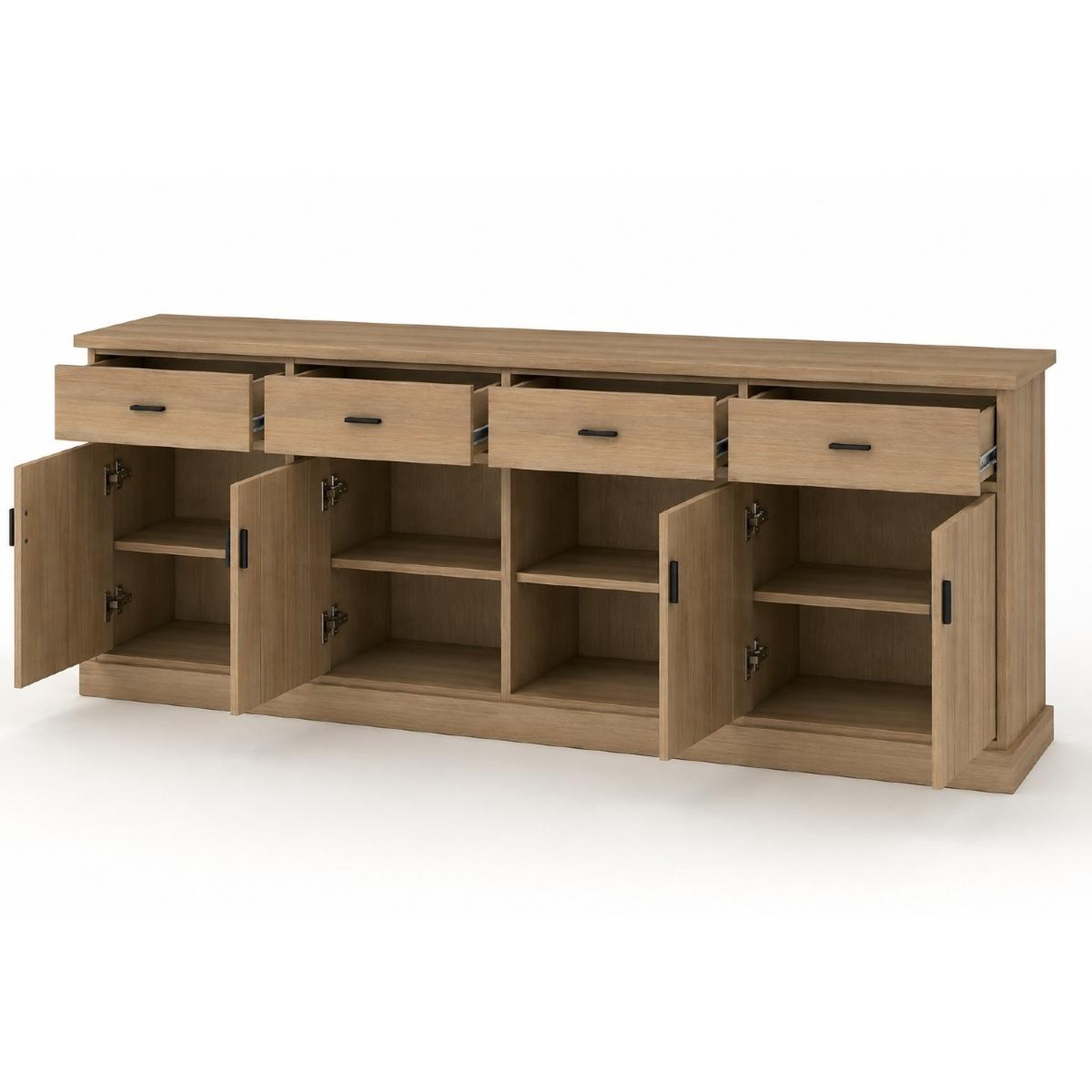 Voir la diapositive 3 : JLC KREATION Salle à manger complète moderne en bois teodora 2