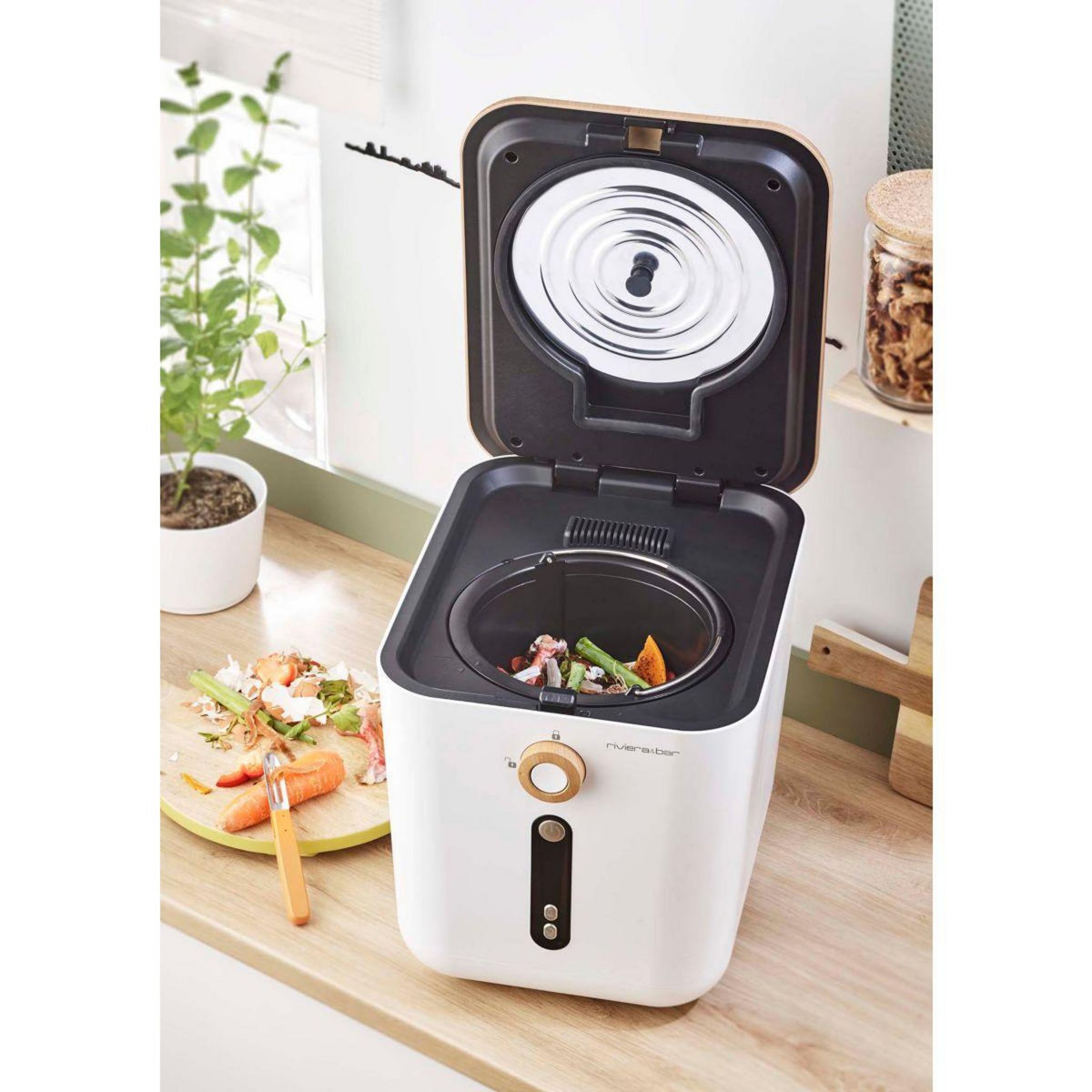 Riviera & Bar Composteur de cuisine Minska Réducteur biodechets MTD510