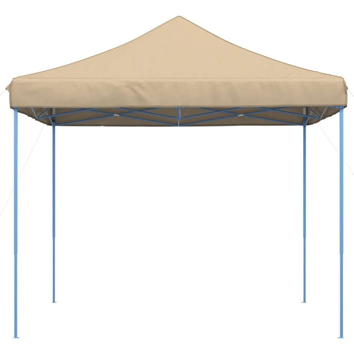 VIDAXL Tente de reception pliable escamotable beige 292x292x315 cm