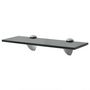 Voir la diapositive 2 : VIDAXL Etageres murales 2 pcs Verre 30 x 20 cm 8 mm