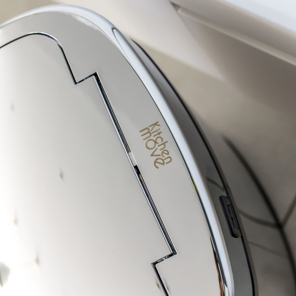 KITCHEN MOVE Poubelle de cuisine automatique en inox 80L MAJESTIC