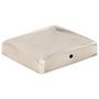 Voir la diapositive 3 : VIDAXL Bouchons de poteau de cloture pyramidaux 6 pcs Inox 91x91 mm