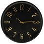 Voir la diapositive 5 : Paris Prix Table d'Apppoint Horloge  Lounge  50cm Noir