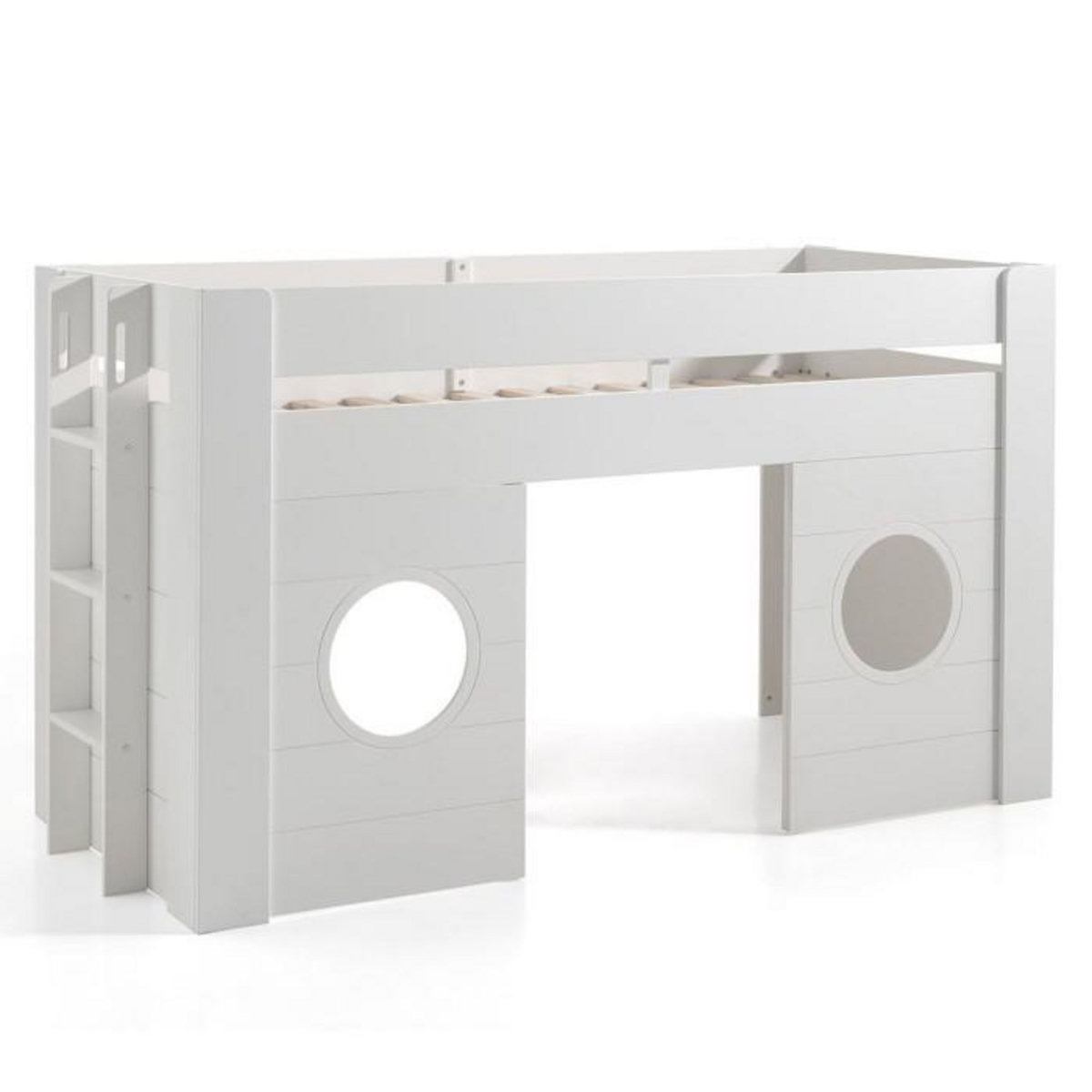 Paris Prix Lit Combiné Enfant  Freya  90x200cm Blanc