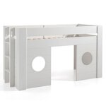 Paris Prix Lit Combiné Enfant  Freya  90x200cm Blanc