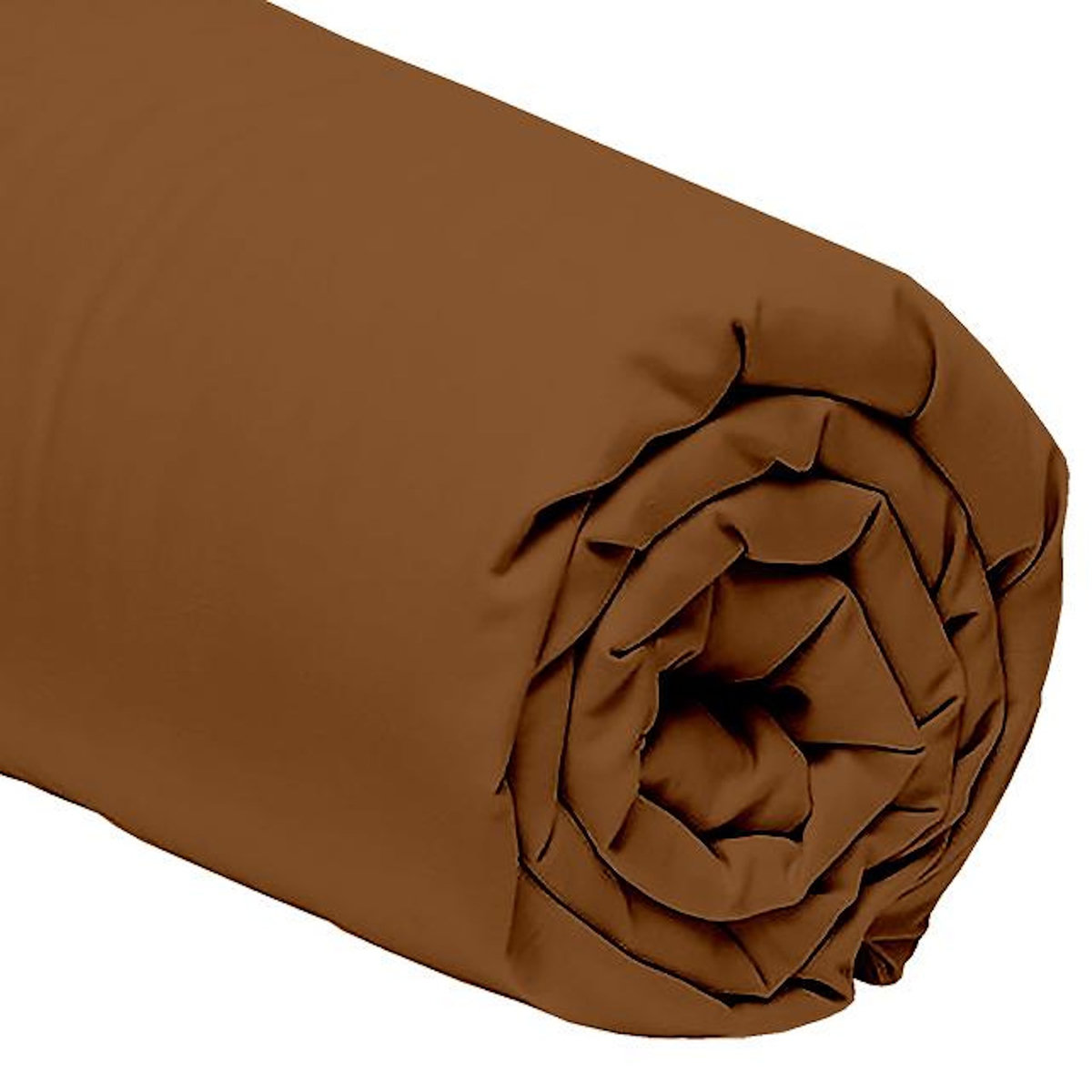 Home collection Drap housse, bonnet 30cm 100% percale de coton 80fils