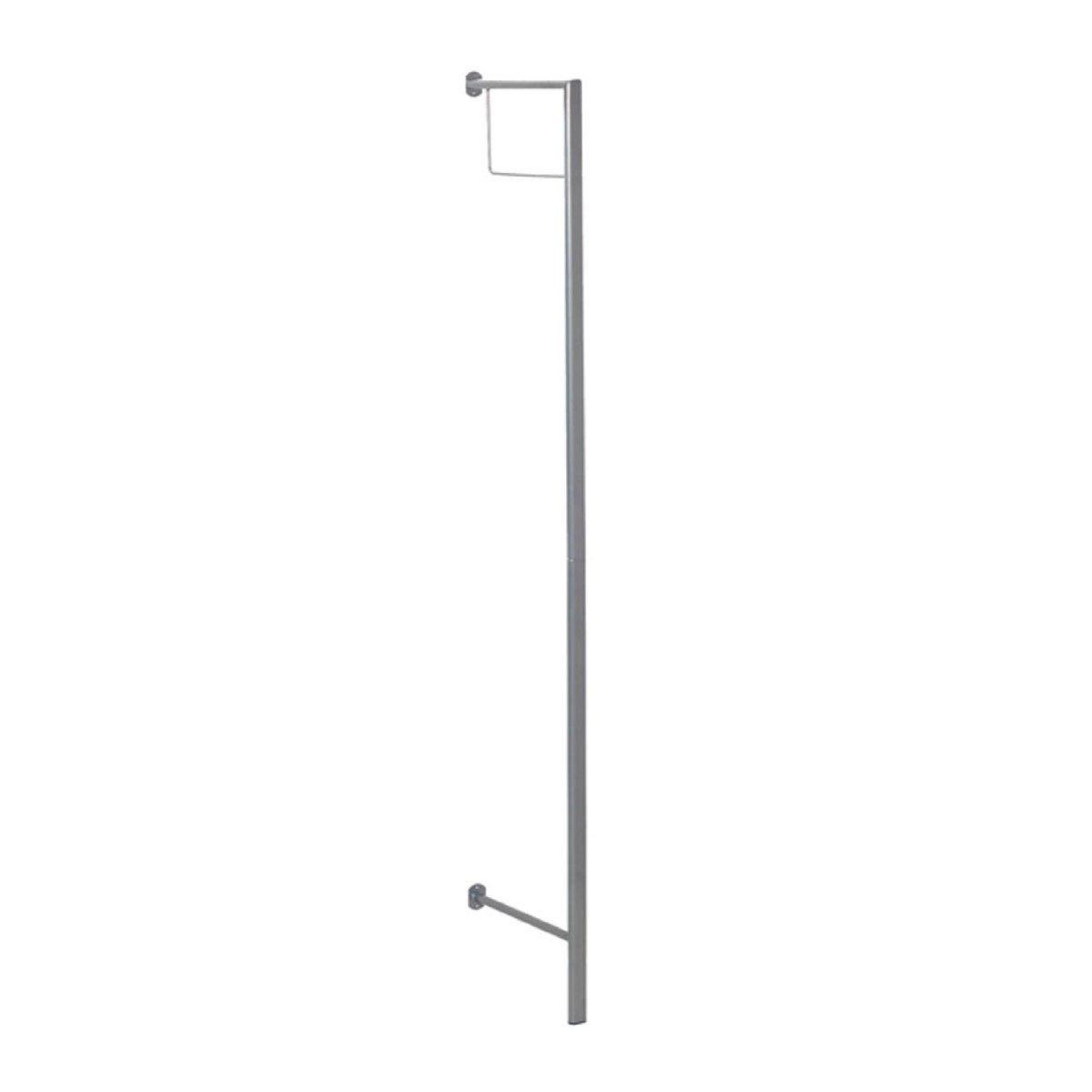 Paris Prix Portant à vêtements mural  litro  181cm gris
