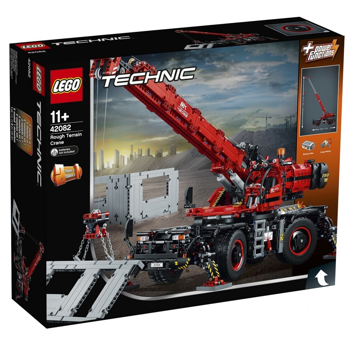LEGO Technic 42082 - La grue tout-terrain 