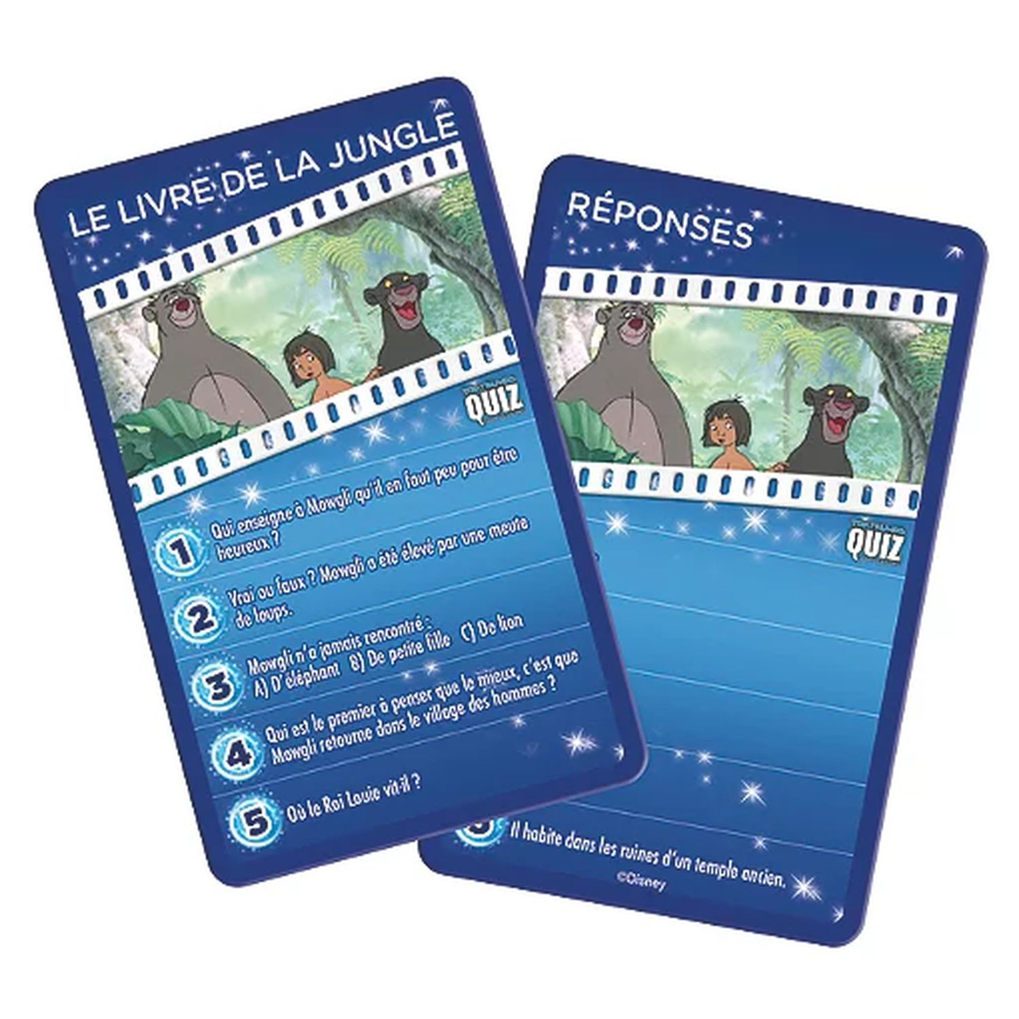 Voir la diapositive 4 :  WINNING MOVES Quiz Disney 