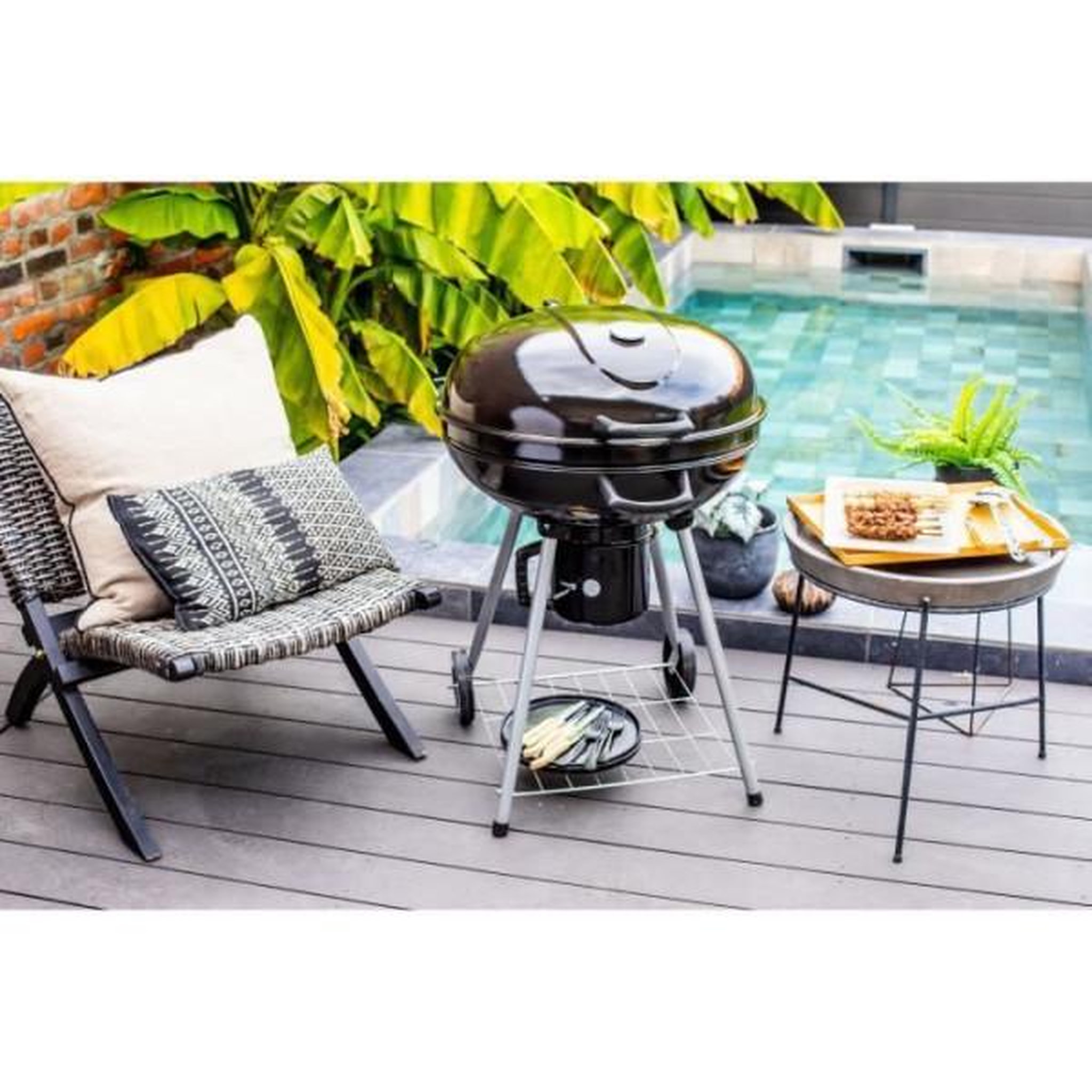 Voir la diapositive 2 : AAAAA Barbecue a charbon