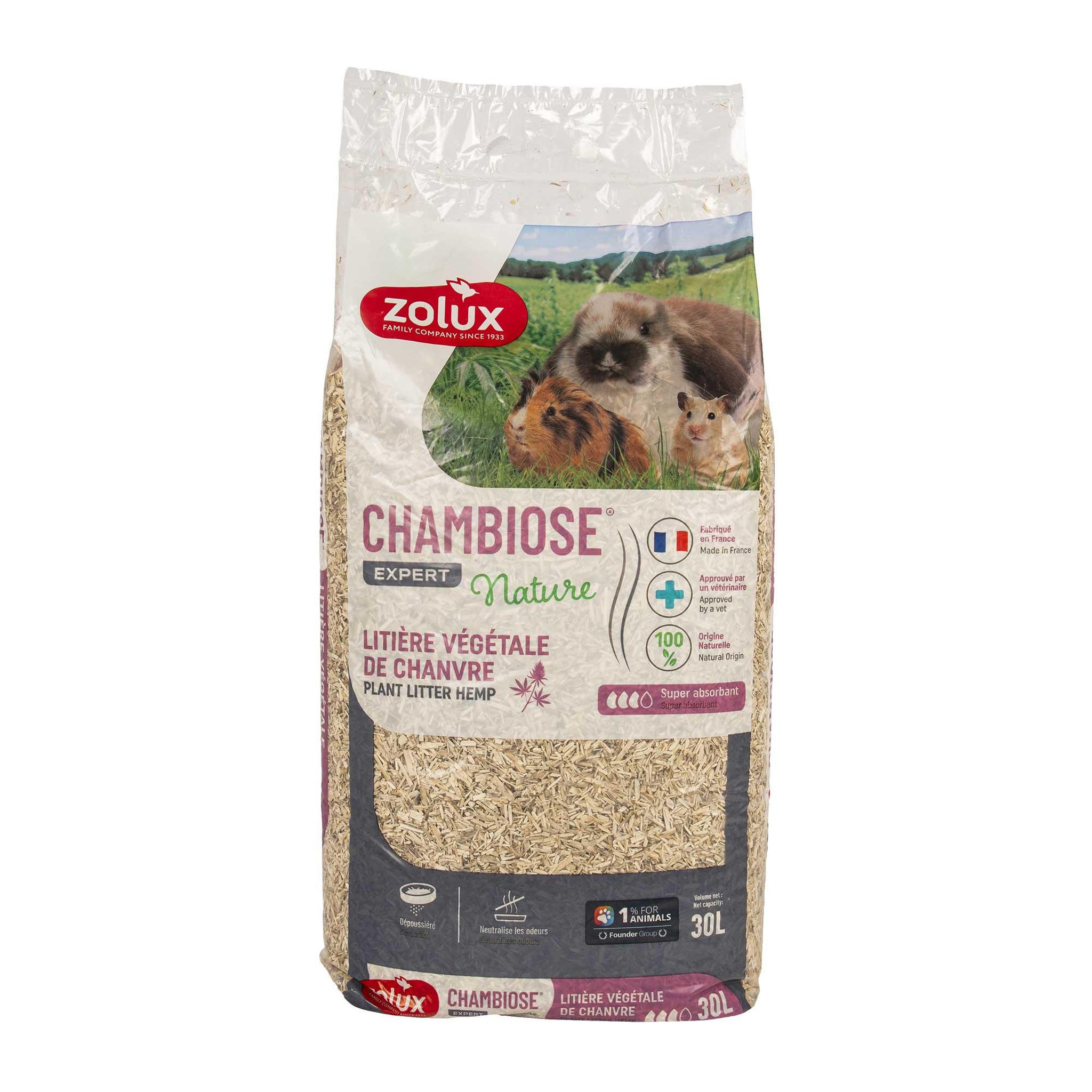 Zolux Litière naturelle pour rongeurs  30l - zolux