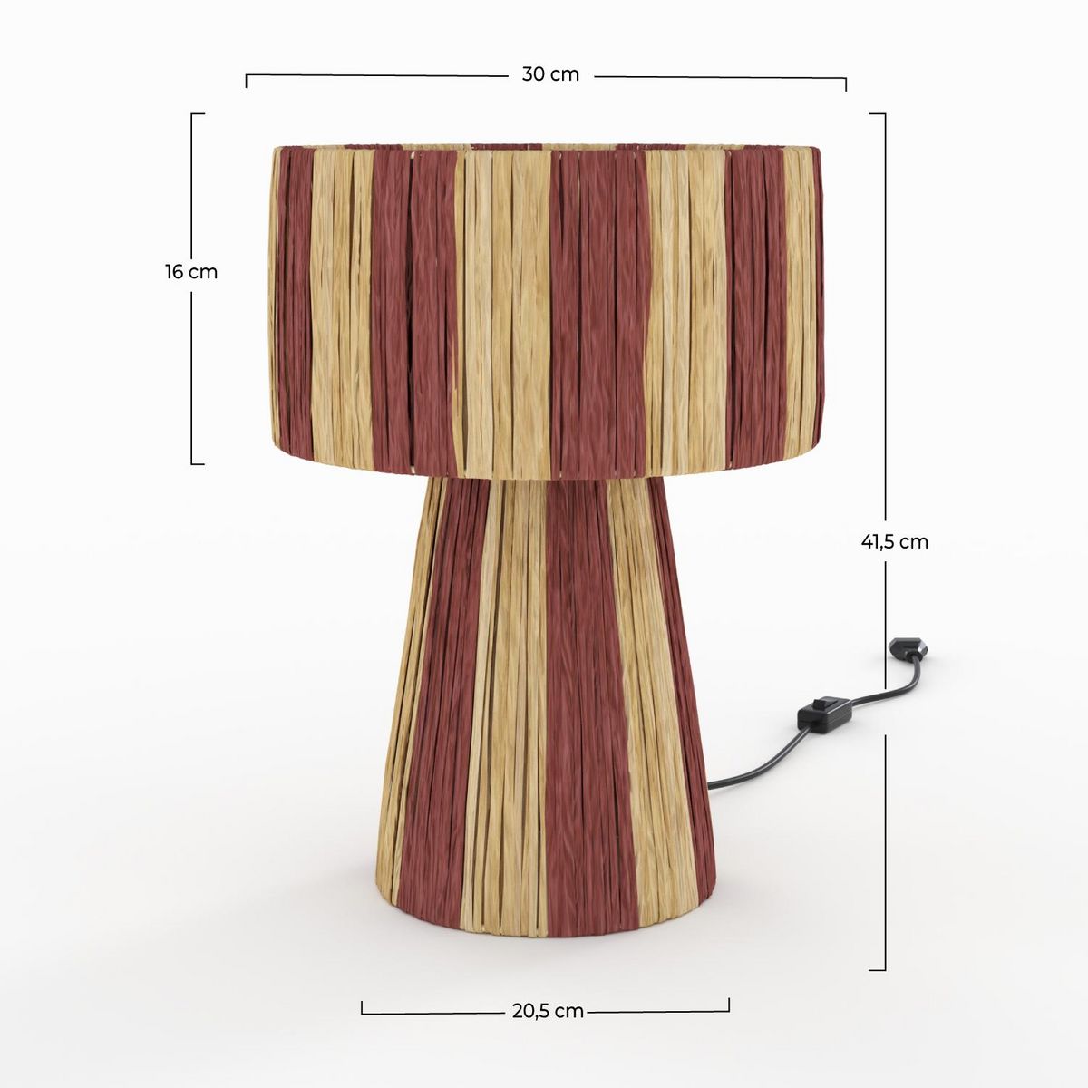 Rendez vous déco Lampe en feuille de palmier - Soléa