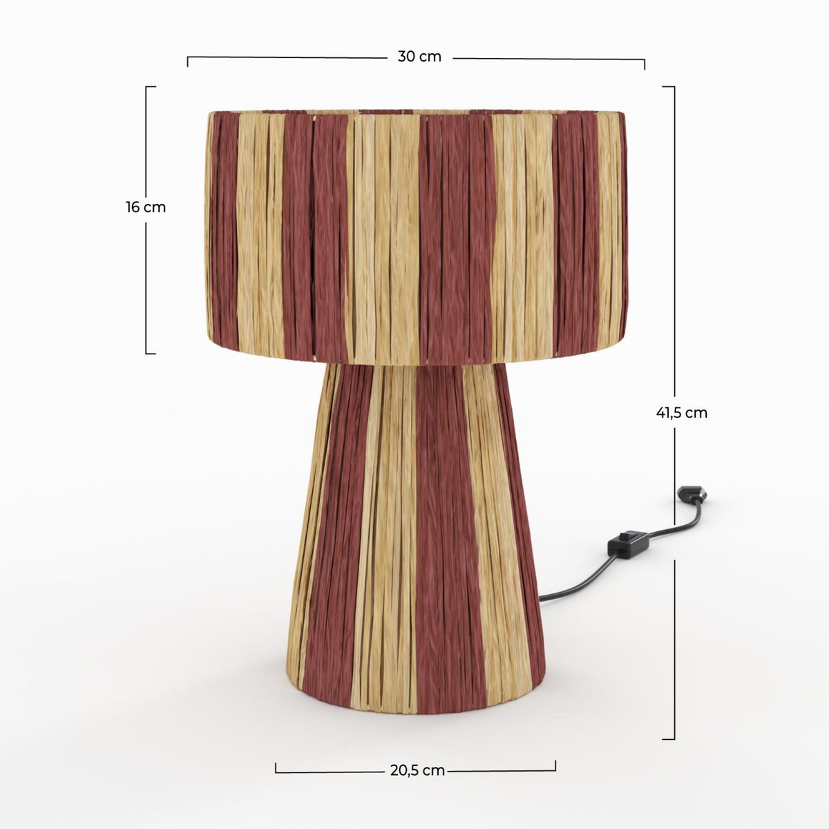 Rendez vous déco Lampe en feuille de palmier - Soléa