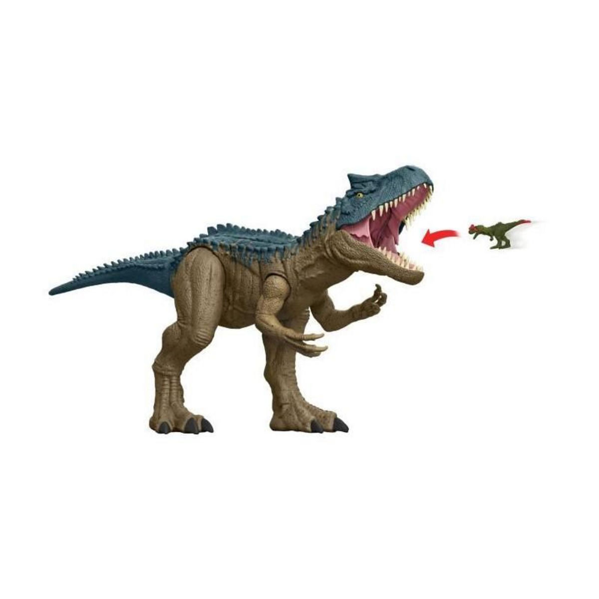 GENERIQUE Jurassic World-Allosaurus Super Colossal-Figurine articulée 96 cm HRX53