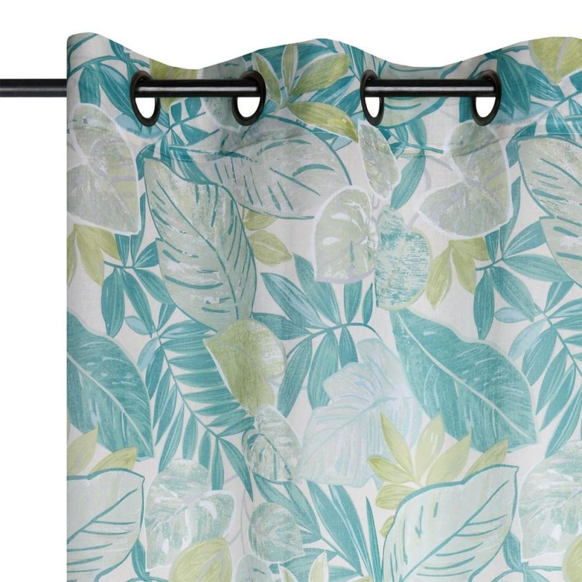 STOF Voilage à œillets 140x260 cm Karita vert