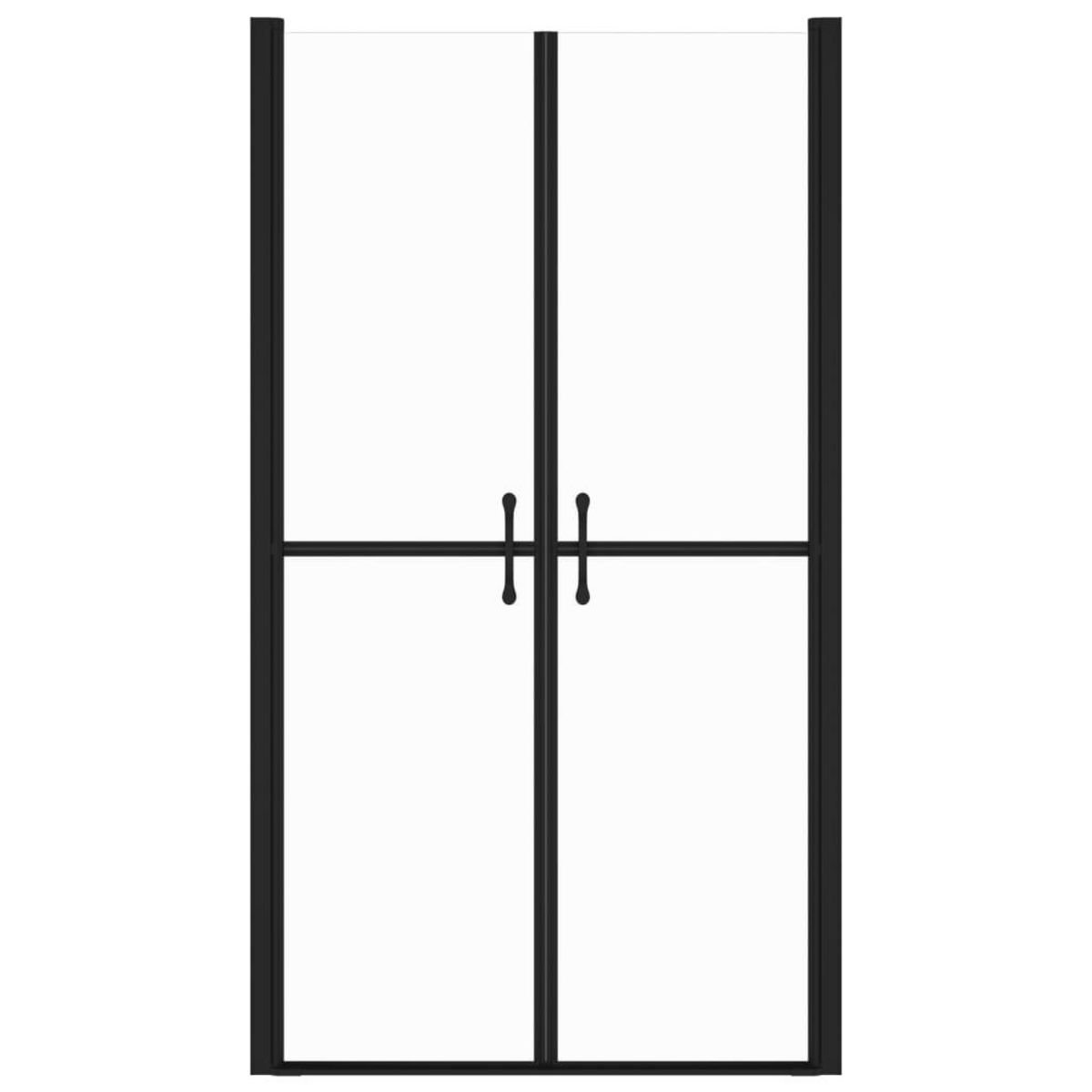 VIDAXL Porte de douche ESG transparent (98-101)x190 cm