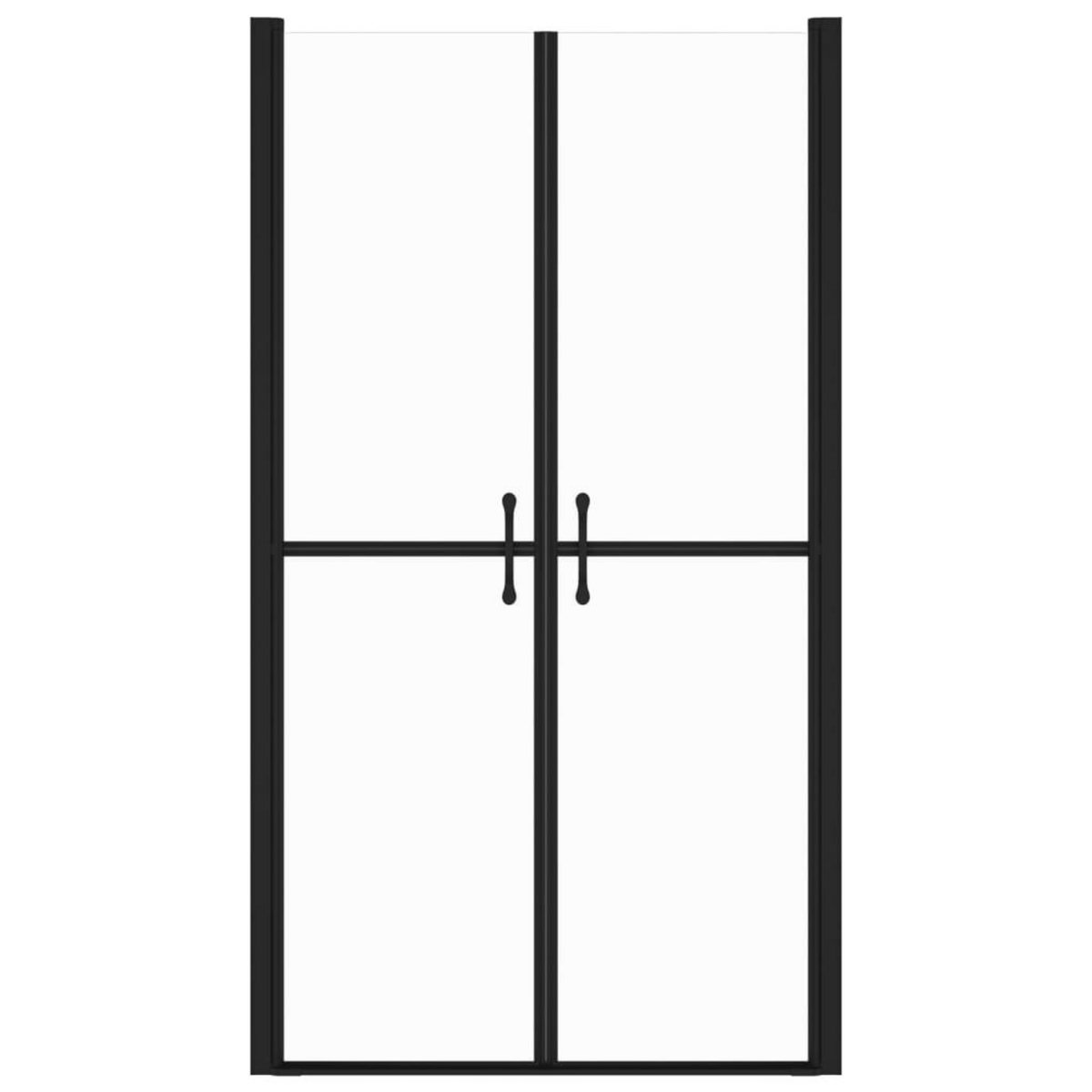 VIDAXL Porte de douche ESG transparent (98-101)x190 cm