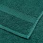 Voir la diapositive 6 : VIDAXL Serviettes de sauna 2 pcs vert 80x200 cm 360 g m² 100% coton
