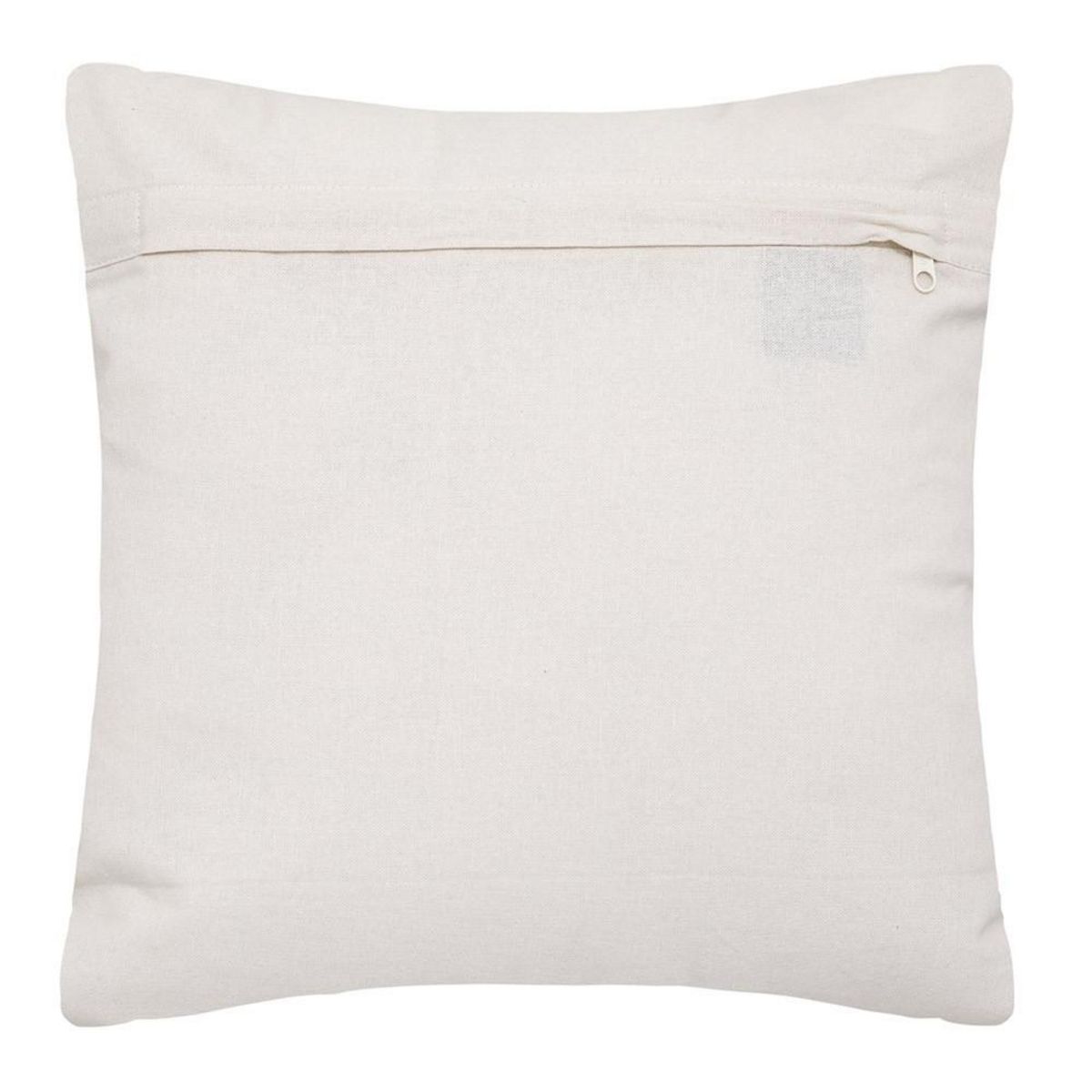 ATMOSPHERA Coussin brodé déhoussable 40x40 Palma tropic