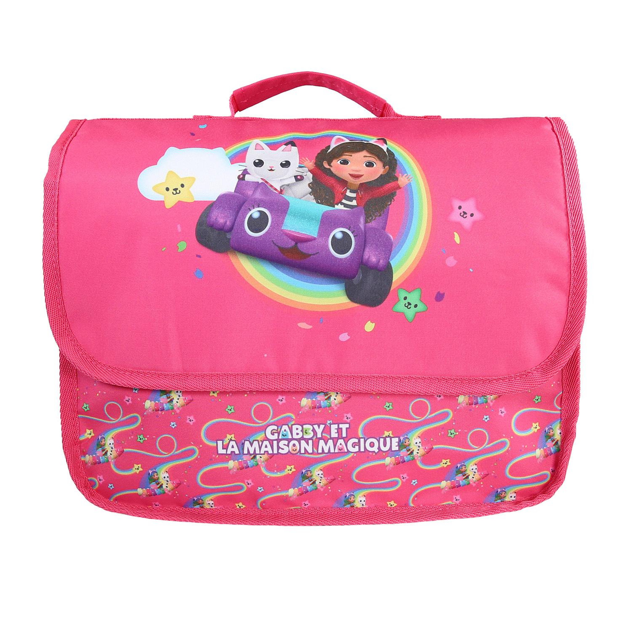Bagtrotter Cartable 32cm Gabby et La Maison Magique rose - Bagtrotter