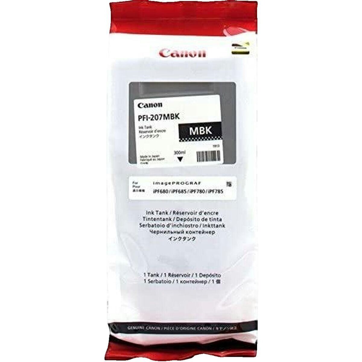 Canon Cartouche d'encre Canon PFI-207MBK Mattschwarz originale