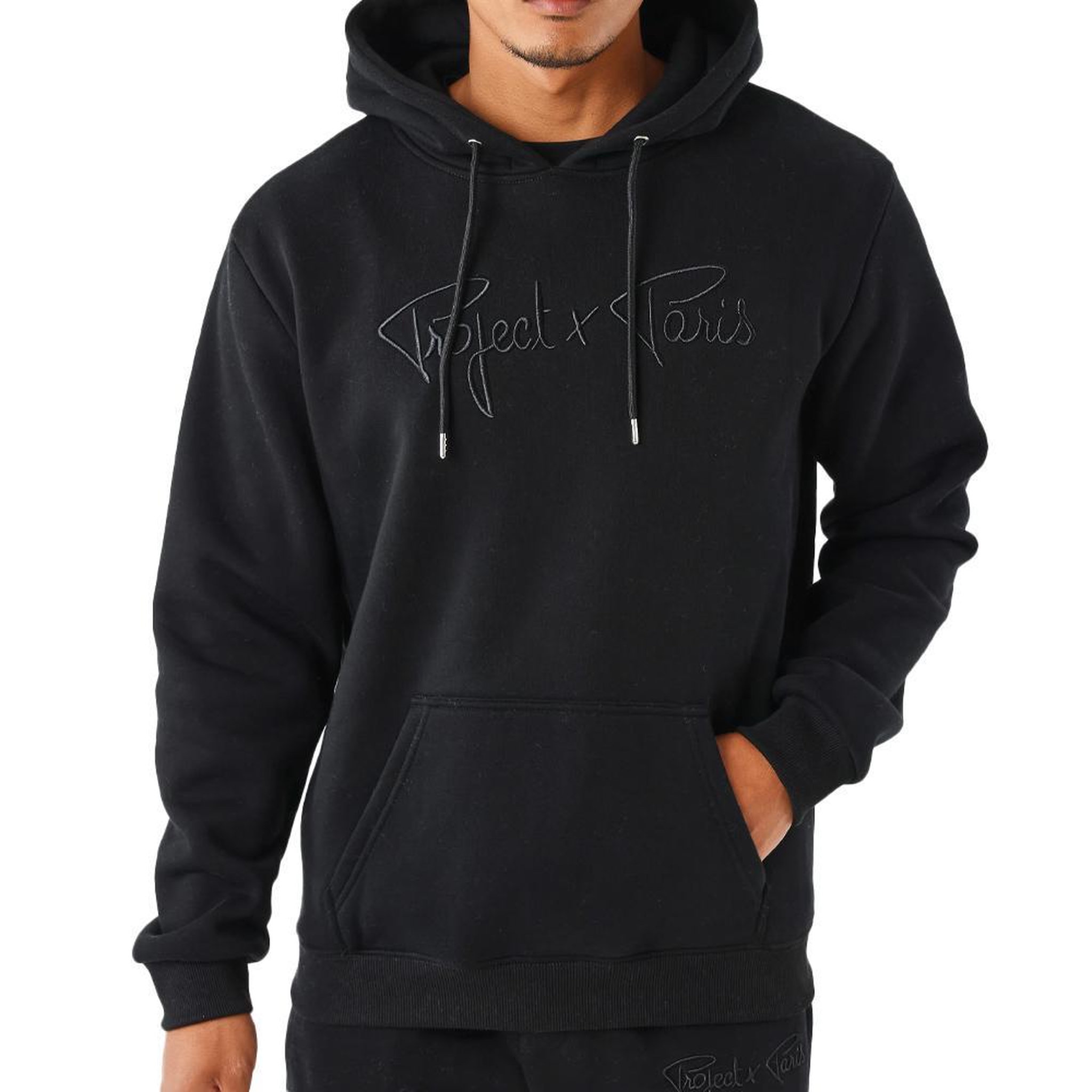 Project X Sweat à capuche noir homme project x paris signature. Coloris disponibles : Noir