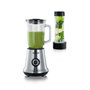 Voir la diapositive 1 : SEVERIN SEVERIN SM3737 Blender classique avec extracteur de nutriments Mix+Go - Inox