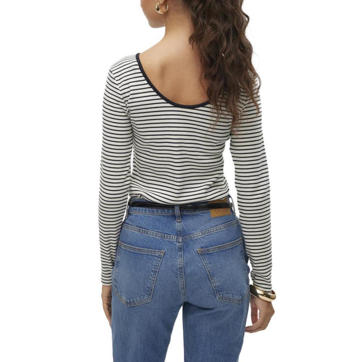 Vero Moda Top Blanc/ à rayures Femme Vero Moda Chloe