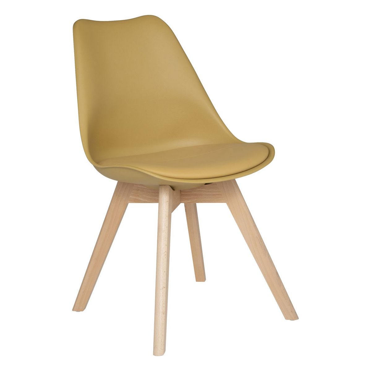 ATMOSPHÉRA Chaise style scandinave pieds bois massif