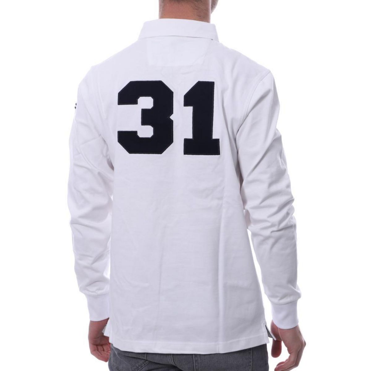 HUNGARIA Polo blanc homme Hungaria International Polo Team