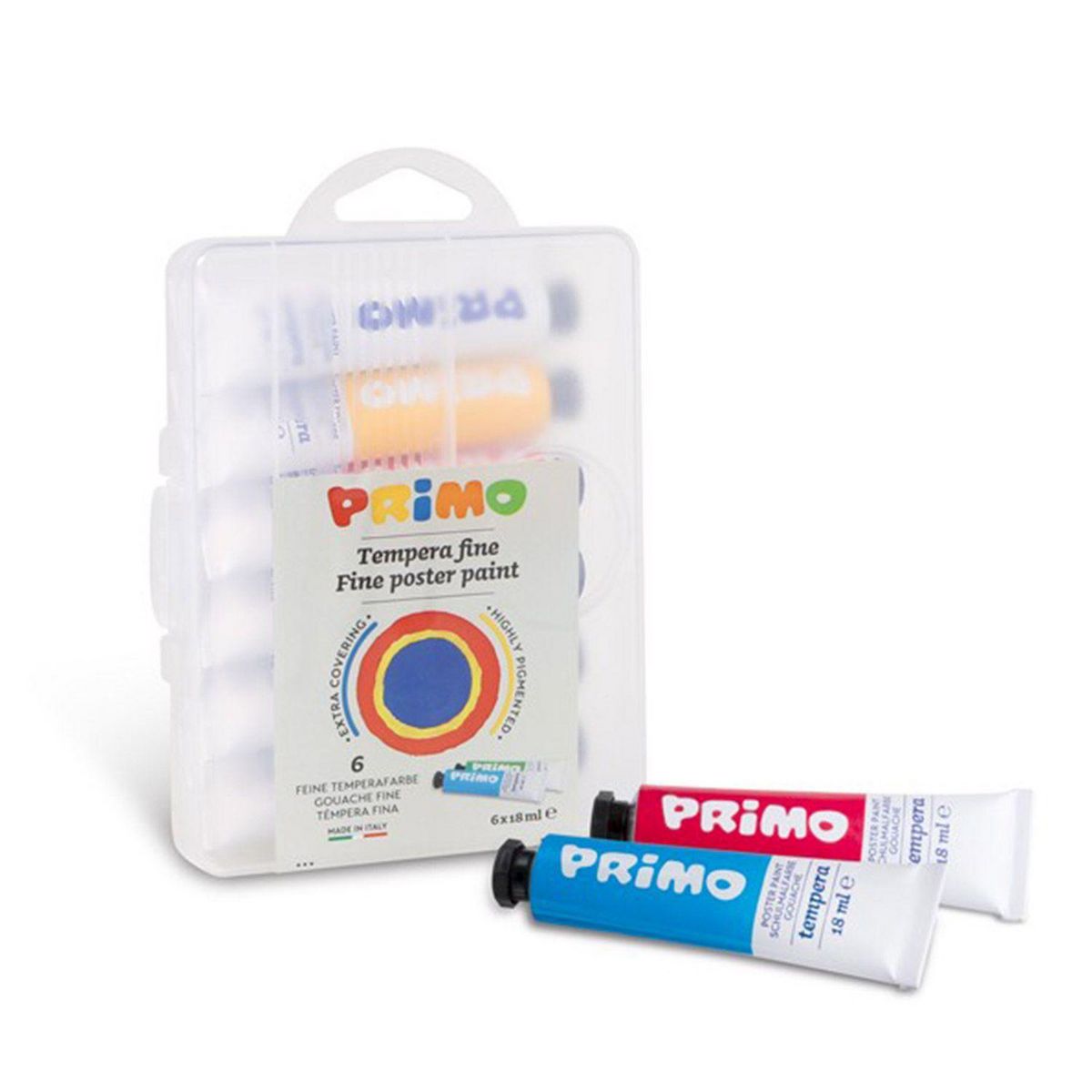 PRIMO 6 tubes de peinture gouache 18 ml