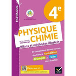 PHYSIQUE CHIMIE 4E. BILANS ET METHODES ILLUSTRES - CAHIER ELEVE, EDITION 2021, Daujean Christophe