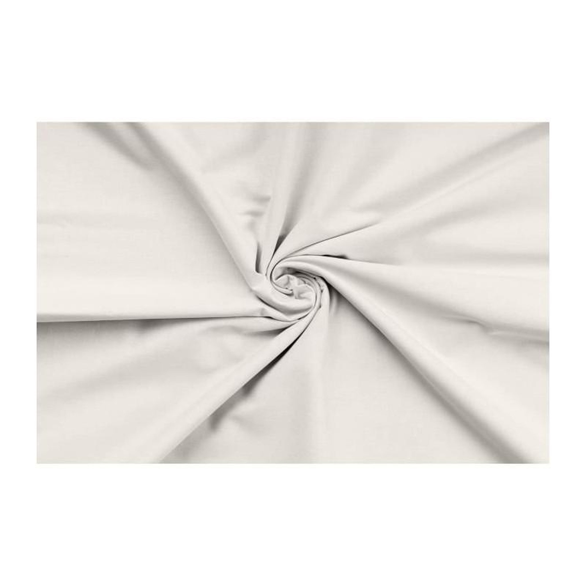 Voir la diapositive 3 : GENERIQUE Parure de lit - 1 housse de couette 220 x 240 cm + 2 taies d'oreiller 60 x 60 cm - 100% coton renforcé - Blanc