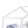 Voir la diapositive 4 : IDIMEX Lit cabane ELEA avec tiroirs, 90 x 200 cm en pin massif