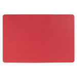 SECRET DE GOURMET Set de Table Design  Dinner  30x45cm Rouge