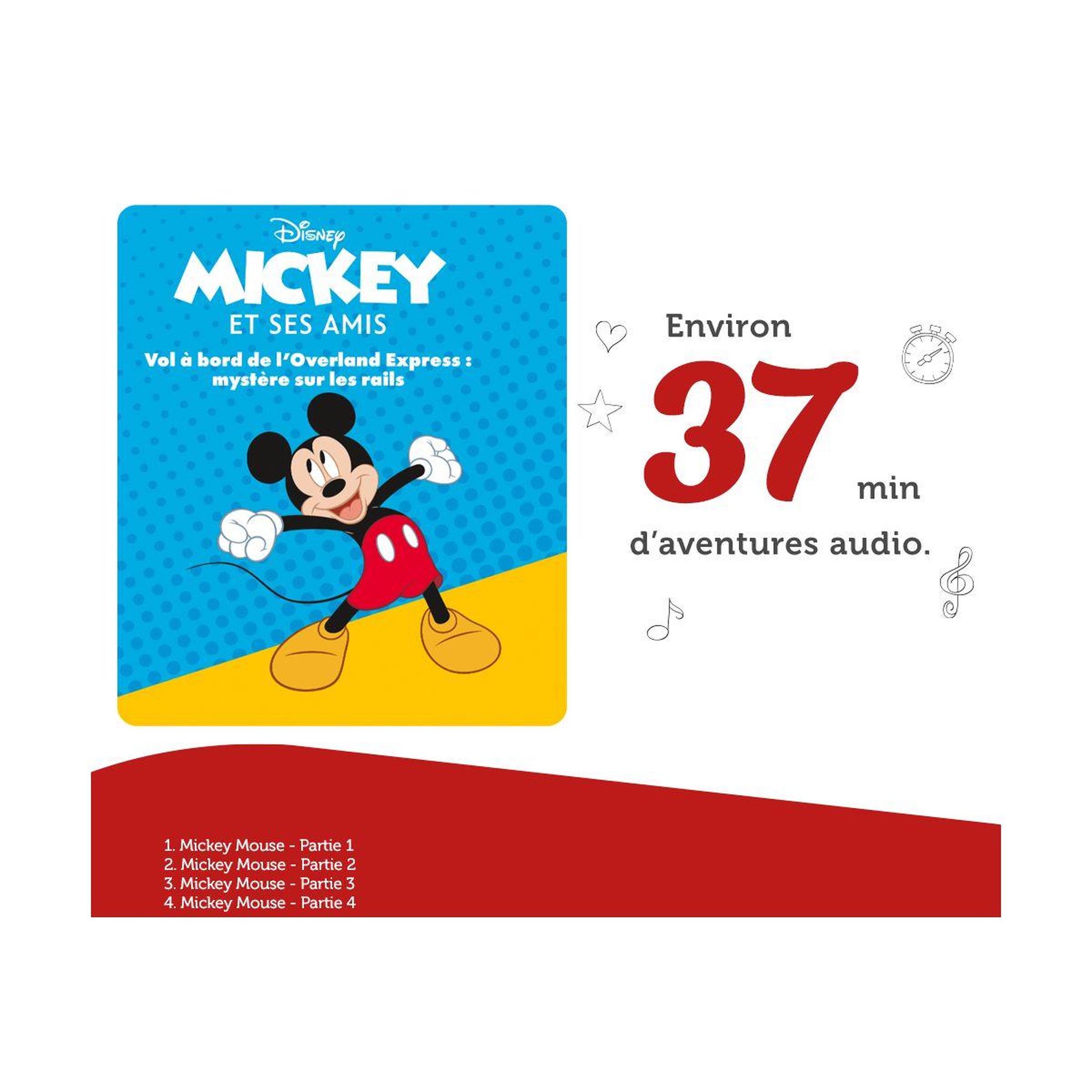 Voir la diapositive 4 : TONIES Jeu éducatif Disney - Mickey Mouse