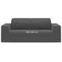 Voir la diapositive 6 : VIDAXL Housse extensible canape 2places Anthracite Jersey de polyester