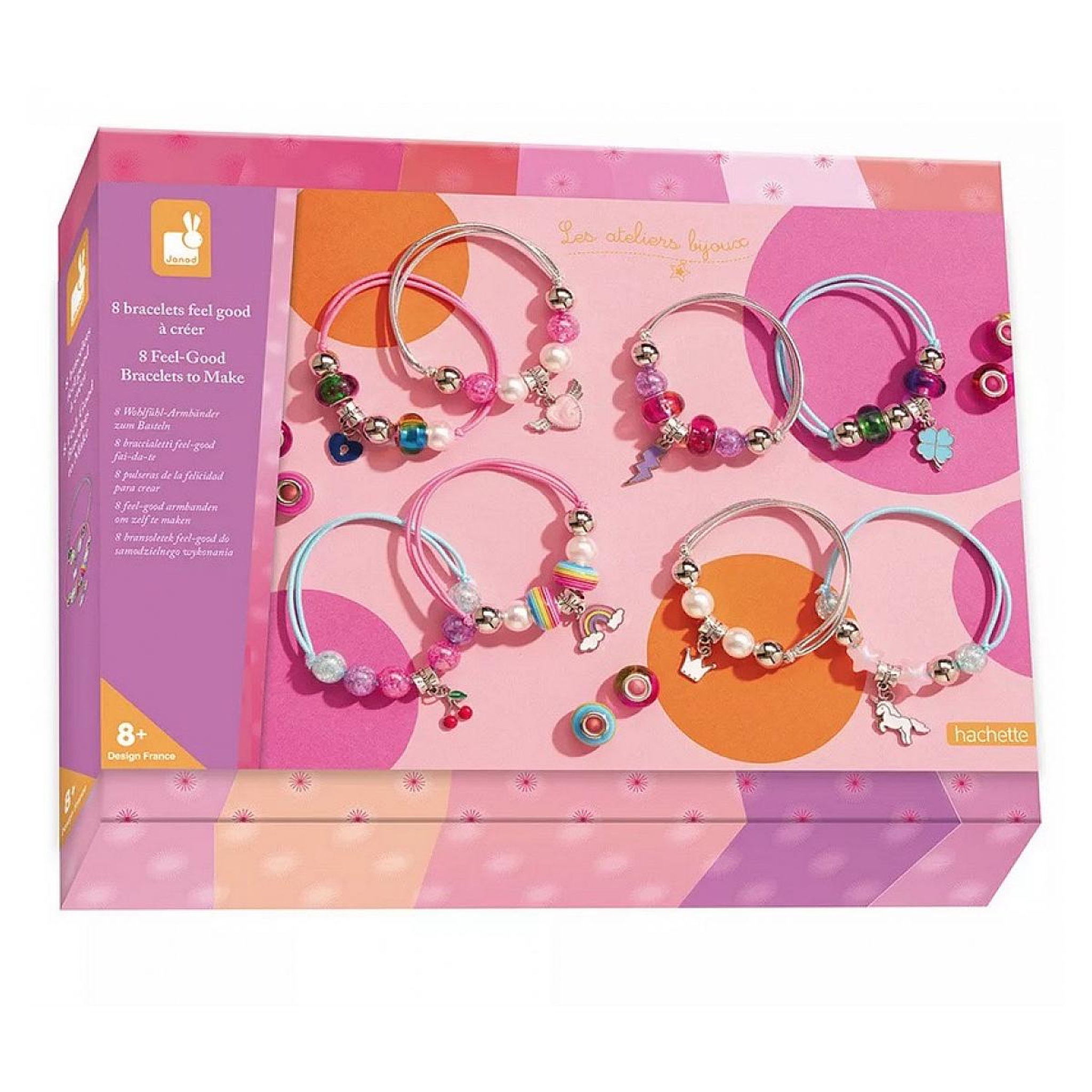 Juratoys-Janod 8 bracelerts Feel good a creer