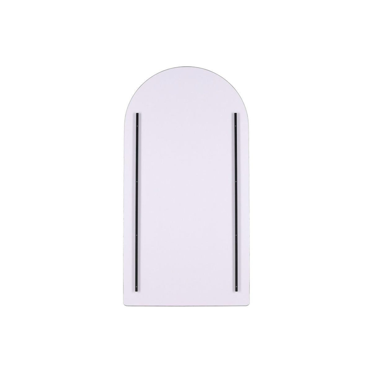 Paris Prix Miroir Mural Déco  Sarasota  193cm Argent