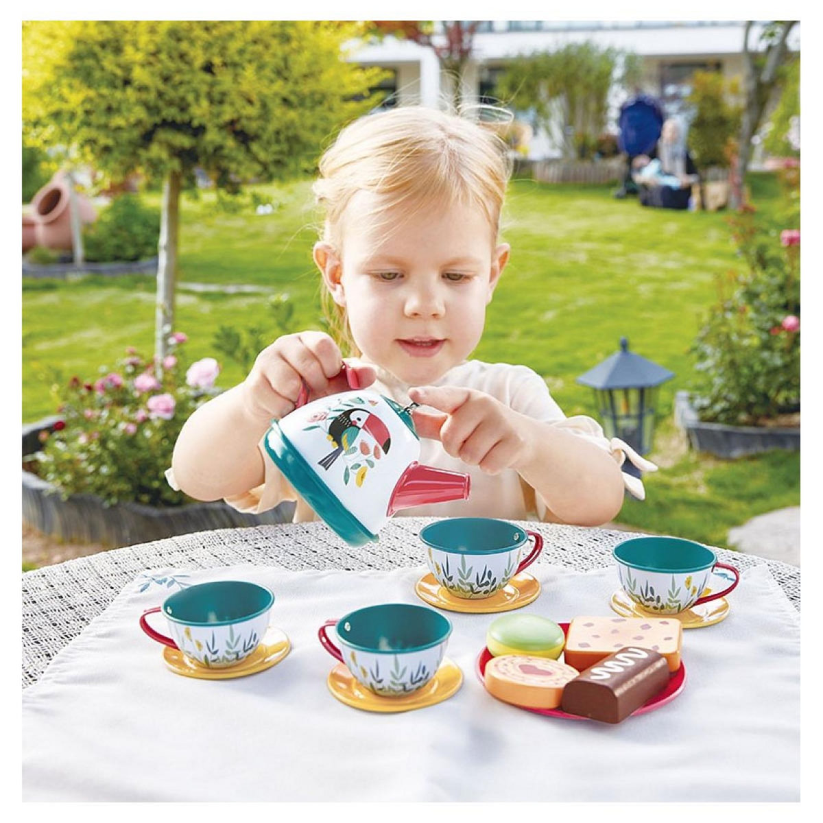 Hape Tea time - Service a the avec valisette