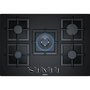 Voir la diapositive 1 : Siemens Table verre gaz 75cm 5 feux noir - ep7a6qb20